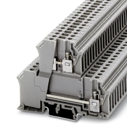 Phoenix Contact Multi-Level Terminal Block; UXKK 4; 20A; 600V; #28 - #12